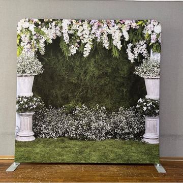 Garden Greenery Arch backdrop