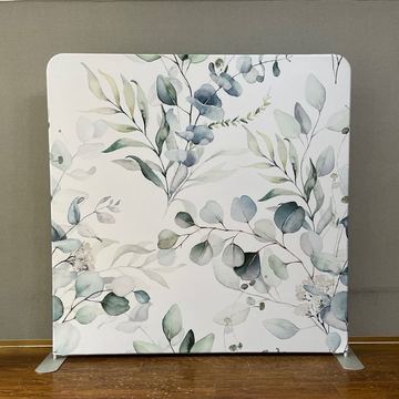 Watercolor Eucalyptus backdrop
