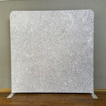 Silver Glitter backdrop