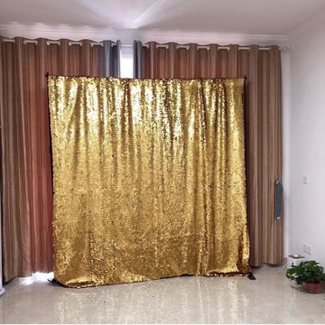 Gold Sequin Panel backdrop