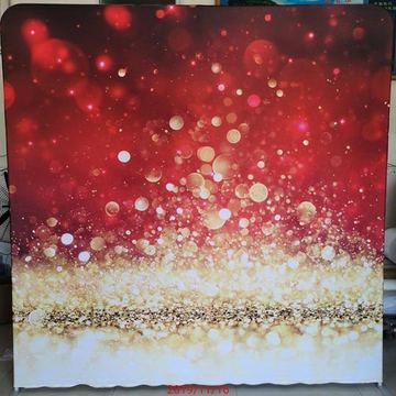 Red and Gold Bokeh backdrop