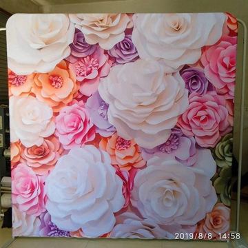 Paper Roses backdrop
