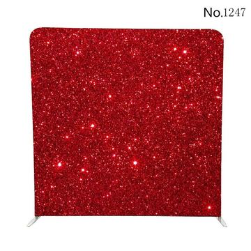 Red Glitter backdrop