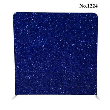 Royal Blue Glitter backdrop