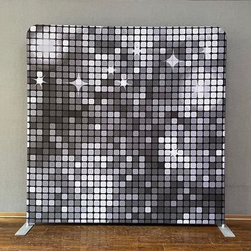 Silver Shimmer Wall backdrop